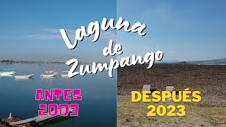 Laguna de Zumpango Antes y Después 20032023 [upl. by Katlaps533]