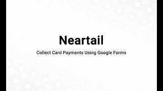 How to collect card payments using Google Forms [upl. by Bonacci976]