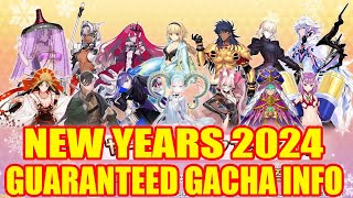 FateGrand Order New Years 2024 Guaranteed Gacha Information Revealed [upl. by Belldas]