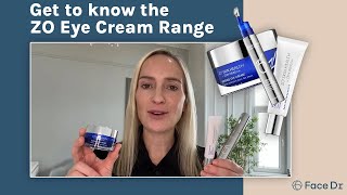 Eye Cream Range ZO Skin Health Dr Julia Reviews [upl. by Rimaa596]