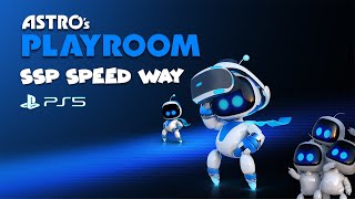 Astros Playroom PS5 Full Game SSP SPEEDWAY NO COMMENTARY [upl. by Notaek]