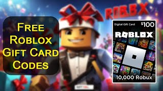 Roblox Gift Card Codes Generator The Ultimate Guide [upl. by Hirst]