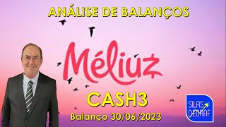 CASH3  MÉLIUZ SA ANÁLISE DE BALANÇOS PROF SILAS DEGRAF [upl. by Mundy505]