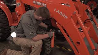 Chassis and Loader Lubrication Standard L01 Series L3301 amp L3901 Tractors  Know Your Kubota [upl. by Siriso]