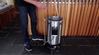 Grainfather Brewing Step 6 Cleaning [upl. by Amle720]