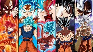 ALLE Saiyajin Formen in Dragonball Super ERKLÄRT [upl. by Deegan]