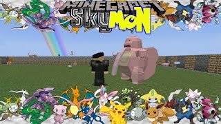 Minecraft  SkyMon  6 POKE EXPLOIT [upl. by Nahtam]