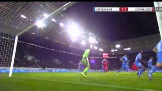 Ghost Goal in HoffenheimBLeverkusen [upl. by Ahsenauq861]