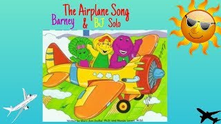 Barney  The Airplane Song Barney amp BJ Solo [upl. by Thanasi828]