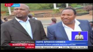 Controversial Gatundu South MP Moses Kuria presents himself to police over hate speech [upl. by Enidlarej956]