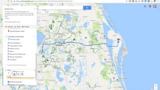 Google My Maps Adding Navigational Directions [upl. by Enitsenre]