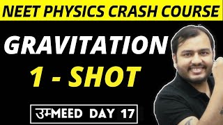 GRAVITATION in ONE SHOT  ALL Concepts  Formulae Shortcuts  PYQs NEET Physics Crash Course [upl. by Crespi]