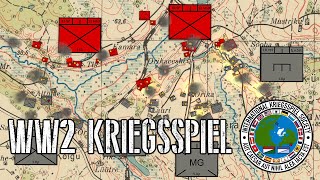 WW2 Kriegsspiel Game  Battle of Viljandi 1941 Umpire Table [upl. by Gretal]