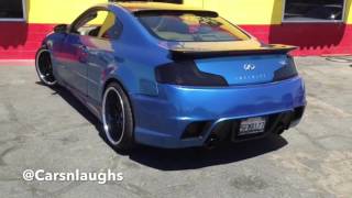 BEST INFINITY G35 exhaust sounds MUST WATCH [upl. by Brendis]