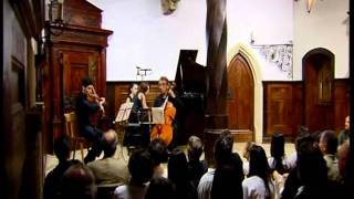 Shostakovich Trio No 2 Mv 4  Khachatryan Saradjian Gerasimova  2011 Schlern Music Festival [upl. by Boswell]