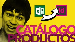 Catalogo de producto  Forma rápida pasar datos e imágenes con InDesign y Excel [upl. by Royden]