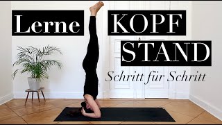 Yoga Kopfstand lernen  5 Übungen die dich gut vorbereiten [upl. by Dewhurst]