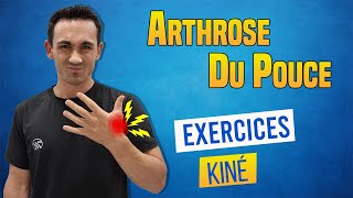 Soulager les douleurs darthrose du pouce  Exercices kiné [upl. by Germaun286]