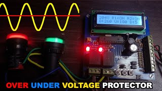 How To Make Digital Over Under Voltage Protection System [upl. by Dorri]