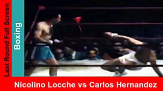 Nicolino Locche vs Carlos Hernandez Widescreen Fight Highlights Boxing Title Match [upl. by Agnes517]