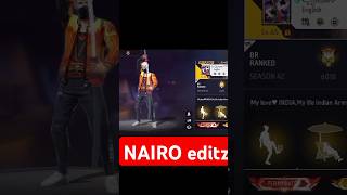 NAIRO edits viralshorts freefire trendingshorts [upl. by Alian744]