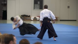 Aikido Christian Tissier  Kokyunage [upl. by Nwahsed]