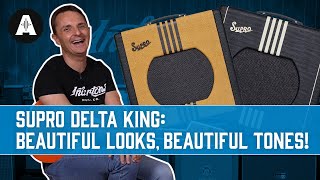 Supro Delta King  The BEST Living Room Amps [upl. by Ennagem]