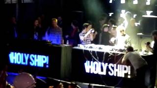 Gesaffelstein massacres Holy Ship maiden voyage main stage on Friday [upl. by Aciamaj]