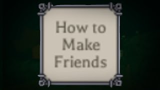 How to Befriend  Deepwoken [upl. by Nnahaid]