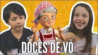 CRIANÇAS PROVANDO DOCES DE VÓ [upl. by Os]