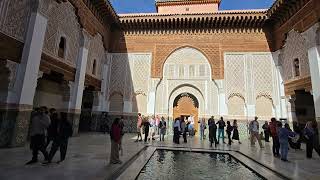 Ben Youssef Medersa Marrakech [upl. by Elden400]