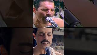 Rami Malek as Freddie Mercury in Bohemian Rhapsody queen [upl. by Monetta]