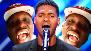 Guy sings Can I Put My Balls in Yo Jaws on Americas Got Talent [upl. by Griseldis396]