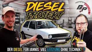 Polnischer Diesel in Dortmund Ab auf den PRÜFSTAND VW AAZ  DIESEL PROJEKT 1  BPMotorentechnik [upl. by Gnues]