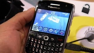 How To Unlock Blackberry 8900 [upl. by Eluj772]