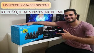 LOGITECH Z506 51 SES SİSTEMİ İNCELEME  KUTU AÇILIMI amp TEST [upl. by Modie935]