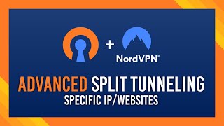 VPN for specific websites ONLY or everything BUT  Split Tunnel OpenVPN Guide [upl. by French]