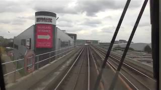 Full Journey On The DLR From Stratford International To Woolwich Arsenal via London City Airport [upl. by Flieger]