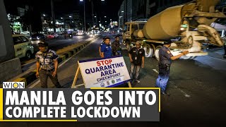 Coronavirus Update Philippines announces strict COVID19 lockdown in and around Manila [upl. by Nnyluqcaj]