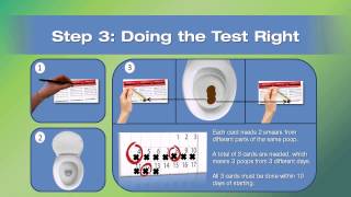 The Fecal Occult Blood Test FOBT by Dr Meghan Davis [upl. by Thar]