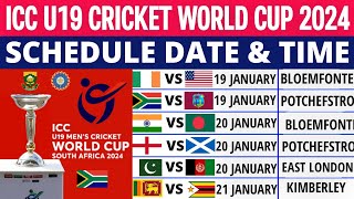 ICC Womens T20 World Cup 2024 Schedule Time Table  Womens T20 World Cup 2024 Full Schedule [upl. by Hemingway460]