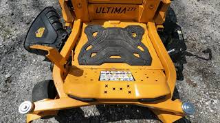 Cub Cadet Ultima ZT1 50 REVIEW cubcadet [upl. by Kylander19]