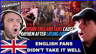 England Fans Brawl at Home and Abroad After Losing Euro 2024  TEACHER PAUL REACTS [upl. by Anirrehs749]