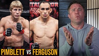 Tony Ferguson beats Paddy Pimblett… [upl. by Matlick]