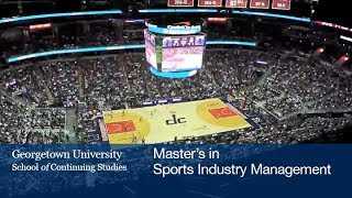 Masters in Sports Industry Management Testimonials [upl. by Vaios727]