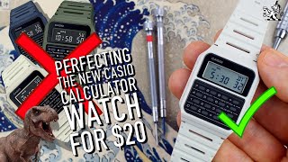 Perfecting The New Casio Calculator Watch Easy 5 Minute 20 DIY Mod [upl. by Pedrick]