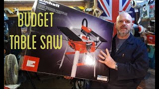 Einhell Table Saw Review model TCTS 20251 available from Toolstation and Machine Mart [upl. by Eetak]