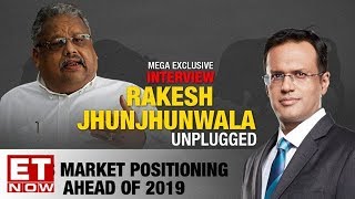 Rakesh Jhunjhunwala In A Candid Conversation With ET Now  Part 1 [upl. by Avrenim]