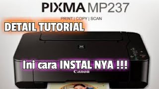 Install the Canon Pixma MP287 printer application New version Cara install terbaru printer mp287 [upl. by Chiles]