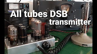 All tubes double sideband transmitter [upl. by Eikcim301]